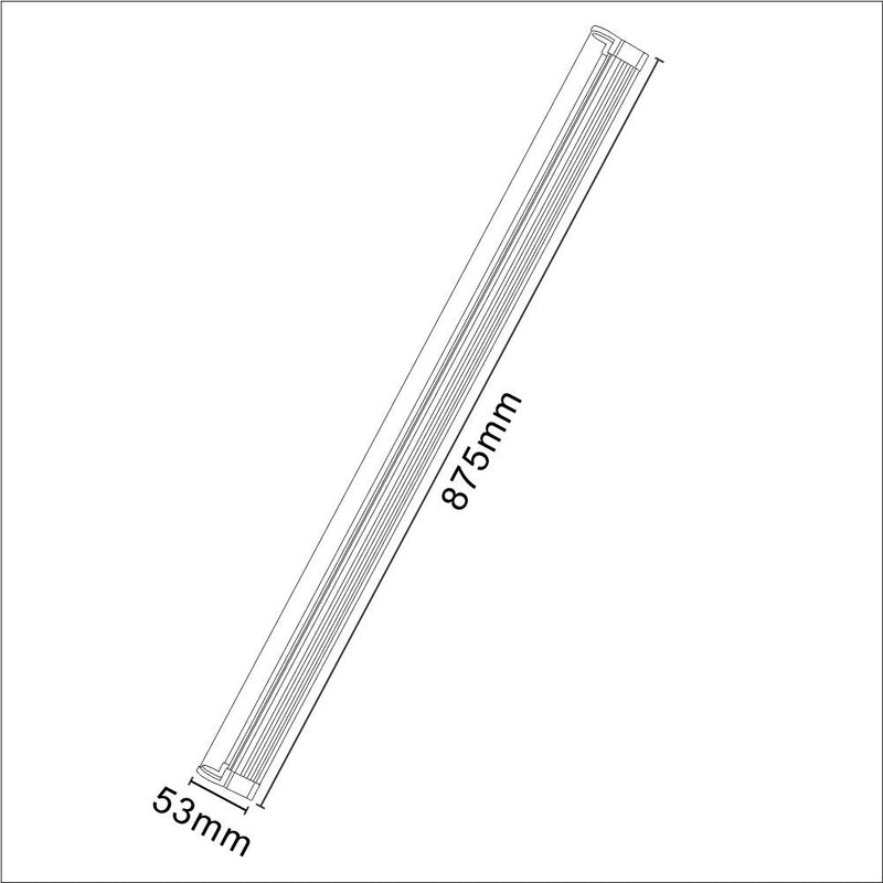 Plafoniera con tubo led T5 T5-18W-OF
