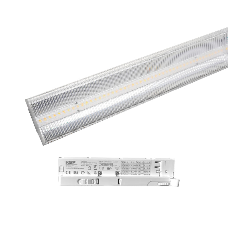 FARETTO LINEARE LED PER BINARIO TRIFASE  PT4-120-B3C