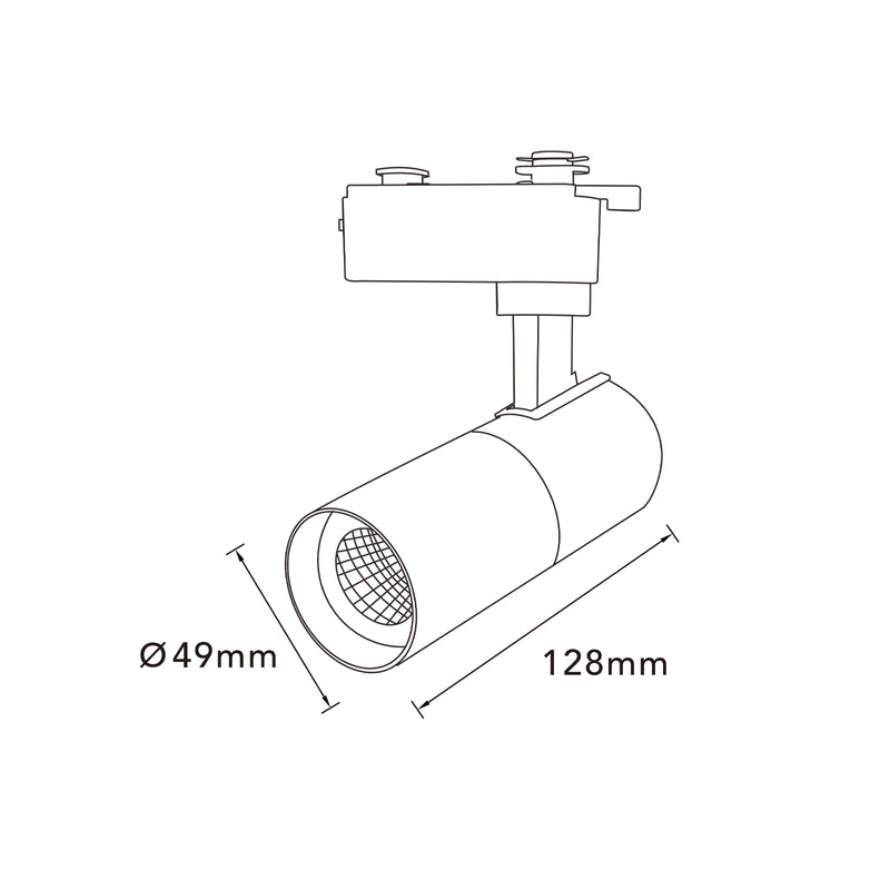 FARETTO LED BINARIO MONOFASE FM-15W-B3C