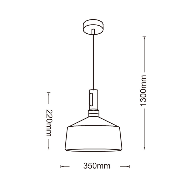 LAMPADARIO E27 A93-N
