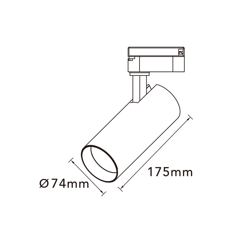 FARETTO LED BINARIO MONOFASE SL-30W-B3C