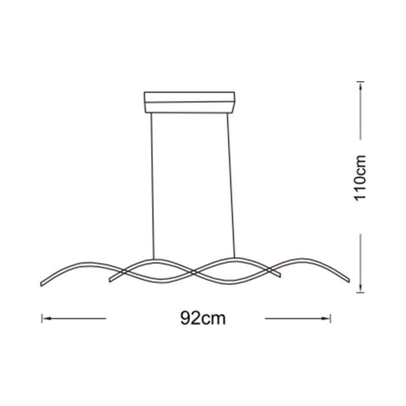 LAMPADARIO LED A43-AC