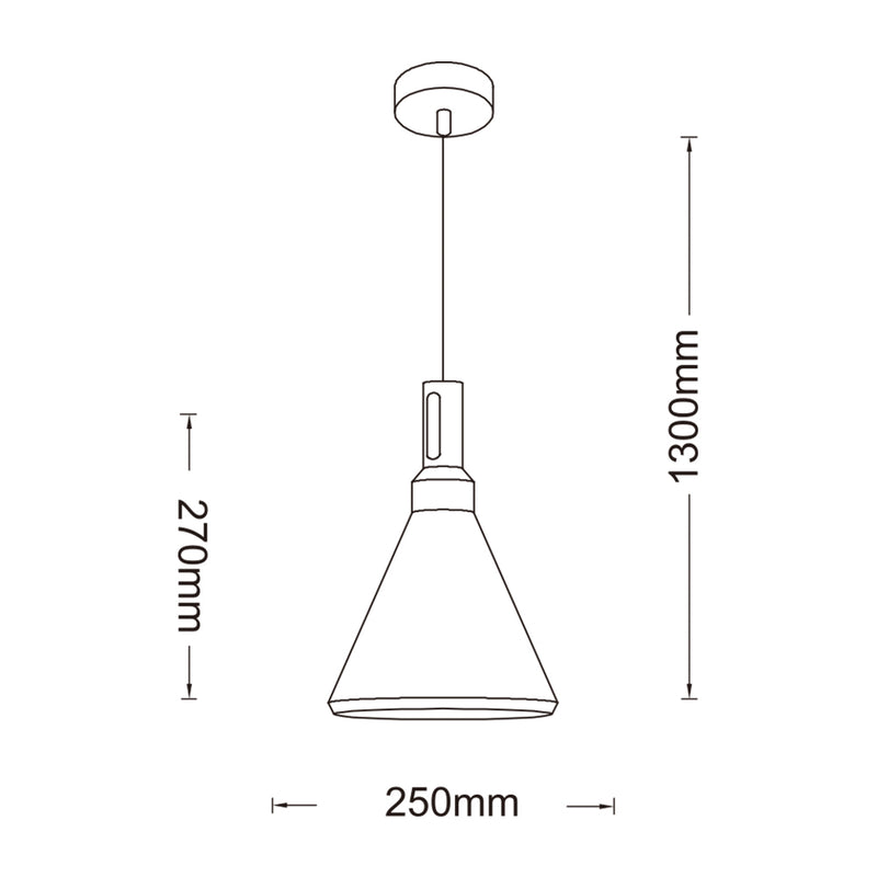 LAMPADARIO E27 A94-B