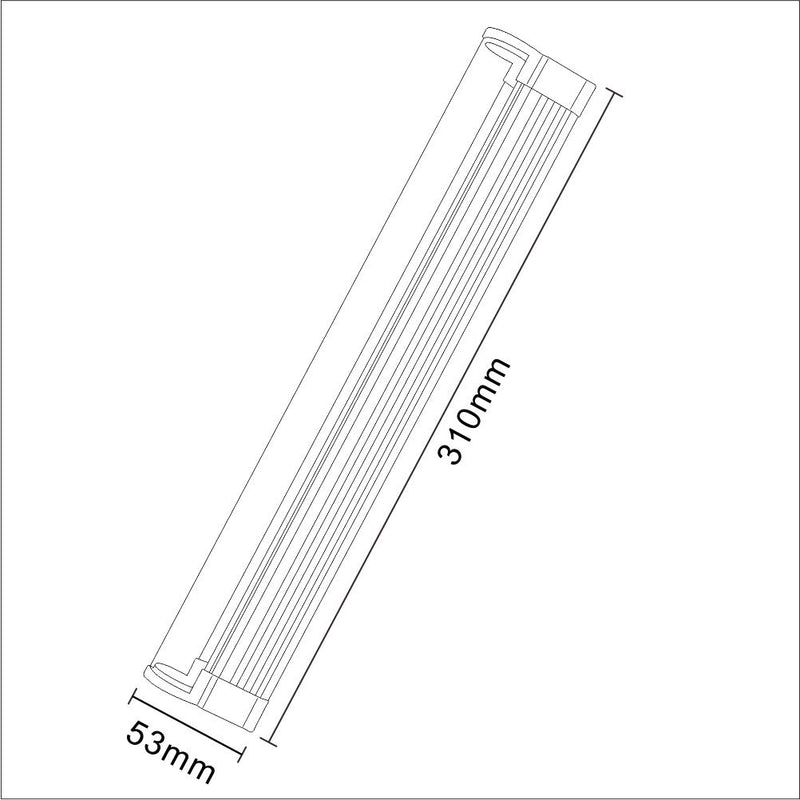 Plafoniera con tubo led T5 T5-6W-OC