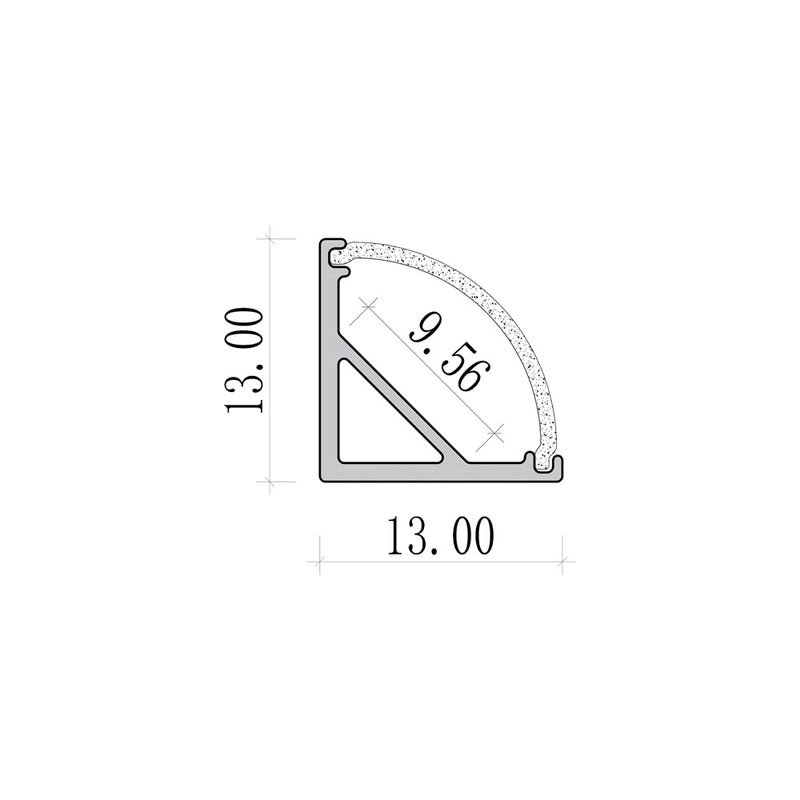 Profili per strisce led AL-24-S