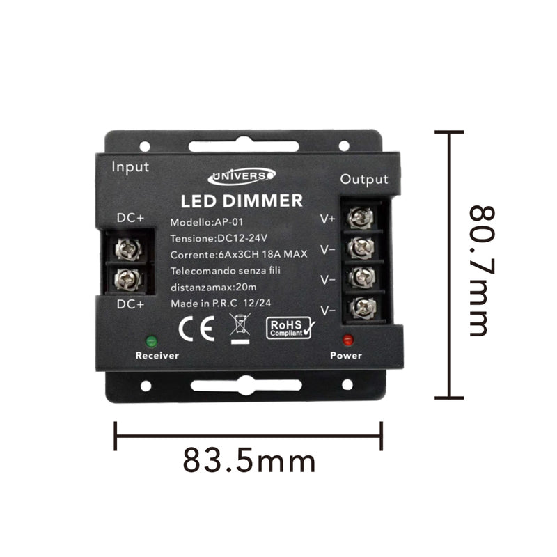 Dimmer touch series AP-01