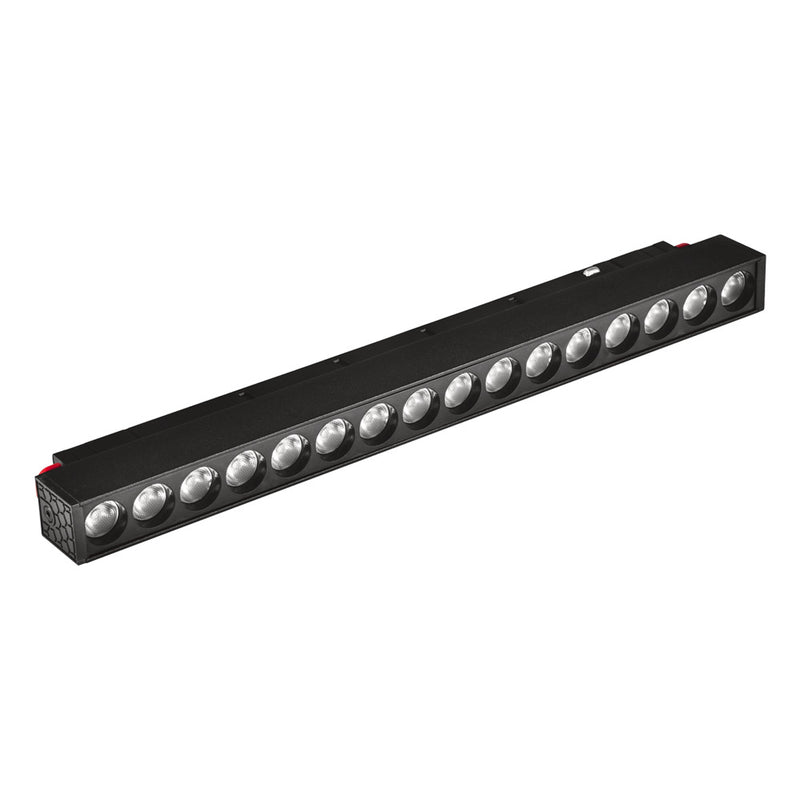 Lampada grigla led magnetico per binario FR-18W-C