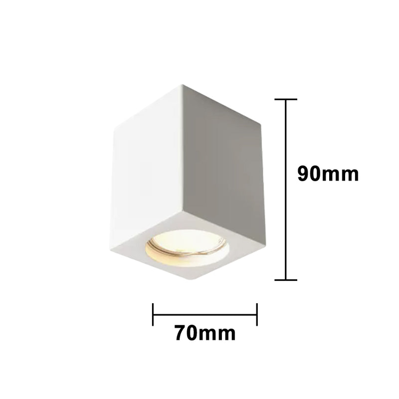 Plafoniera in gesso GU10 GS-C90-Q