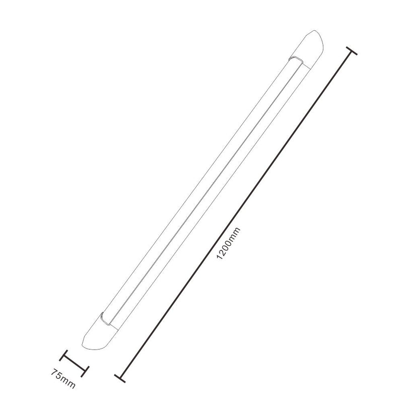 Plafoniera led 120cm PF-120C
