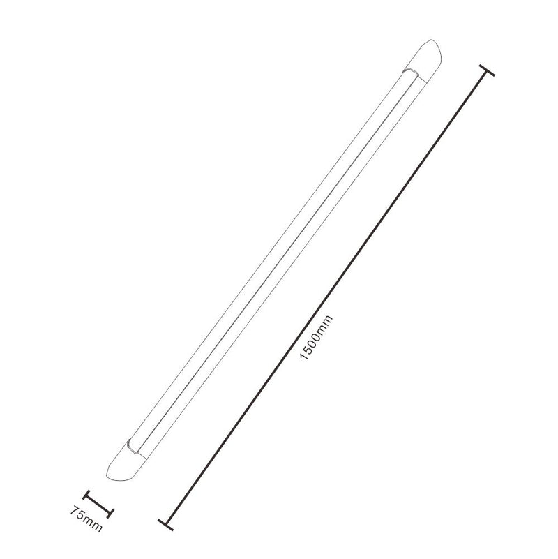 Plafoniera led 150cm PF-150F