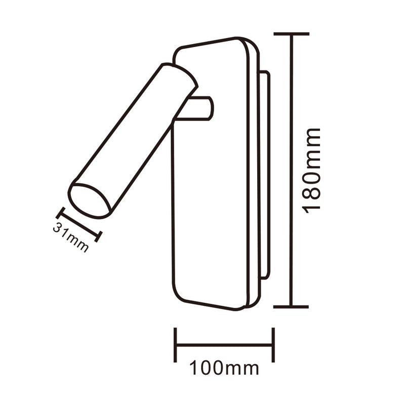 Applique LED E20-BC