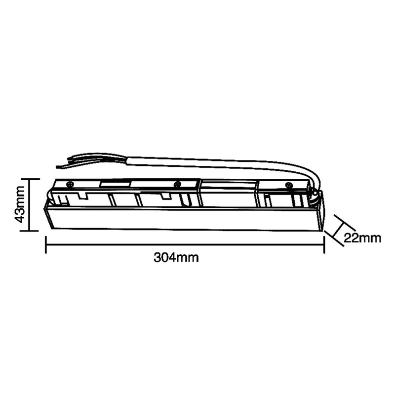 Trasformatore magnetico per binario DY20-200W