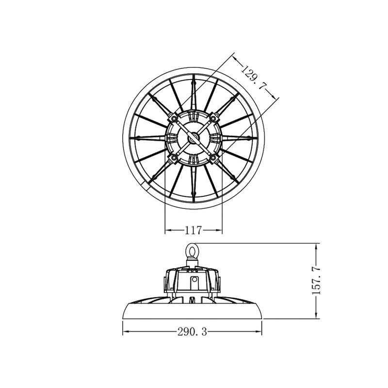 FARETTO LED HB-150W-F