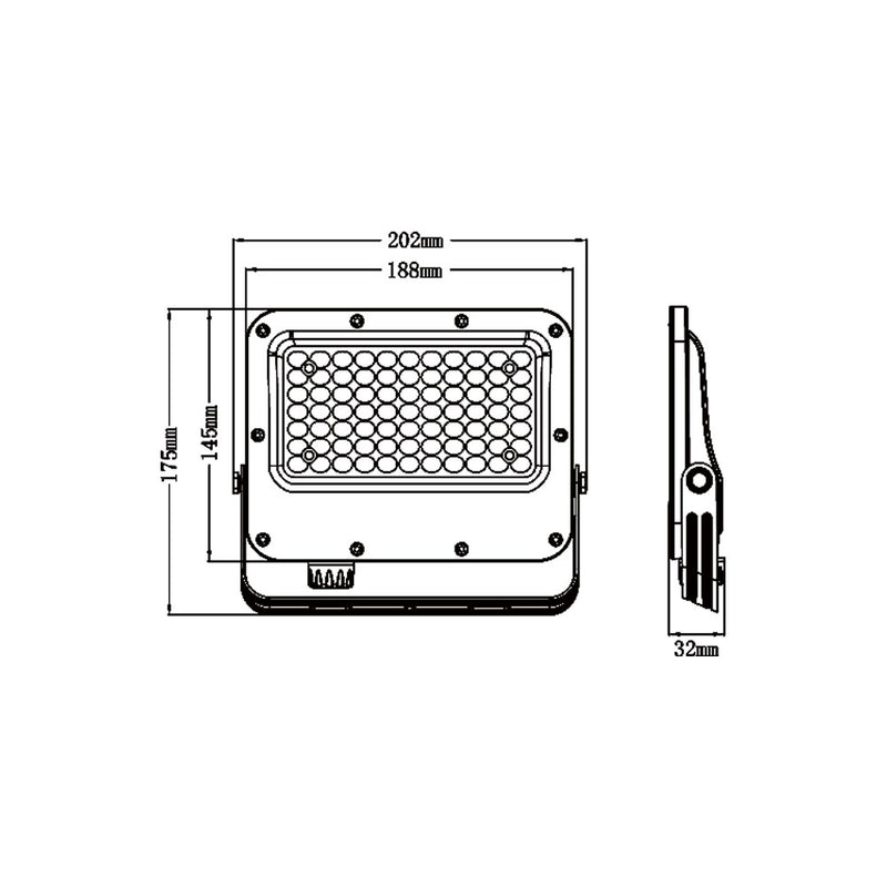 FARETTO LED BK05-50W-B3C