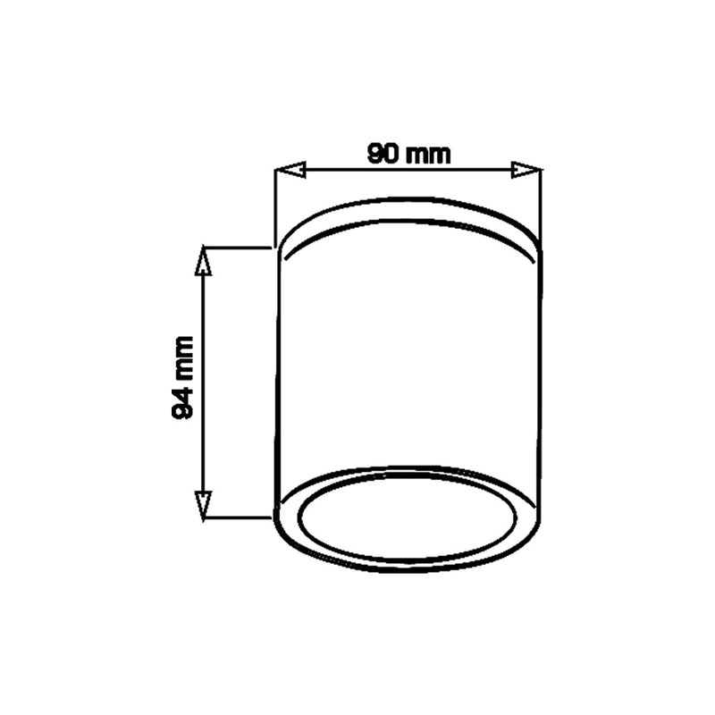 Plafoniere da esterno GU10 H94-B