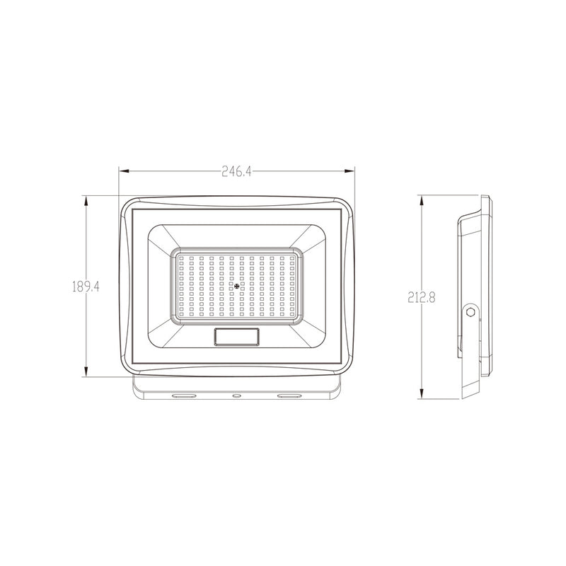 FARETTO LED EK02-100W-GC