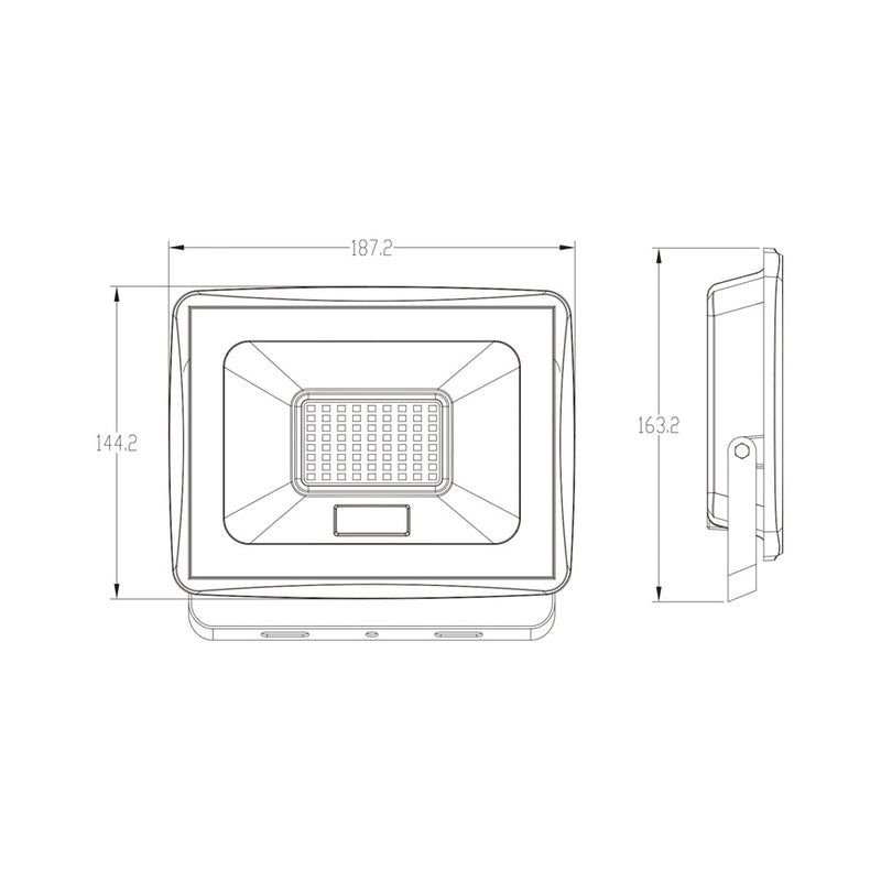 FARETTO LED EK02-50W-NC