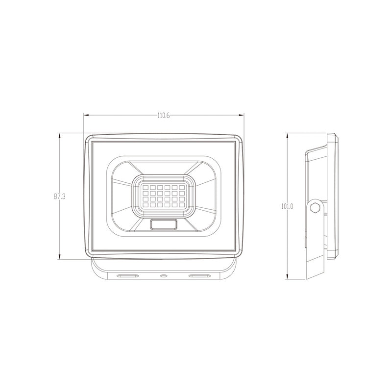 FARETTO LED EK02-20W-BN