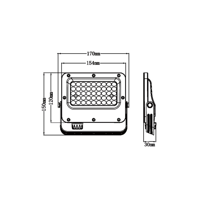 FARETTO LED BK05-30W-B3C