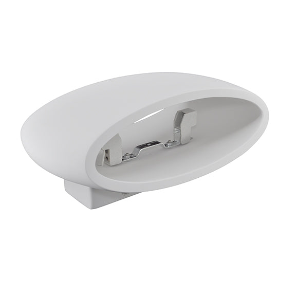 Applique in Gesso Bianco Led Curvo R7S E08