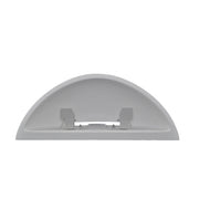 Applique in Gesso Bianco Led Taglio Luce Inferiore R7S E11