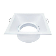 Portafaretto da Incasso Orientabile Quadrato 82mm P14-GU10