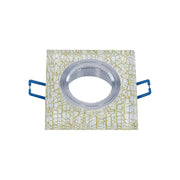 Portafaretto da Incasso Quadrato Decorato 60mm P16-GU10