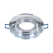 Portafaretto da Incasso Rotondo con Cornici in Critallo 60mm P19-GU10