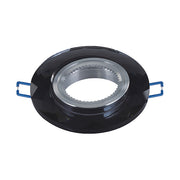 Portafaretto da Incasso Rotondo con Cornici in Critallo 60mm P19-GU10