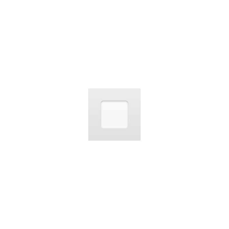 Faretto Led da Incasso 3W Quadrato Slim P-73A